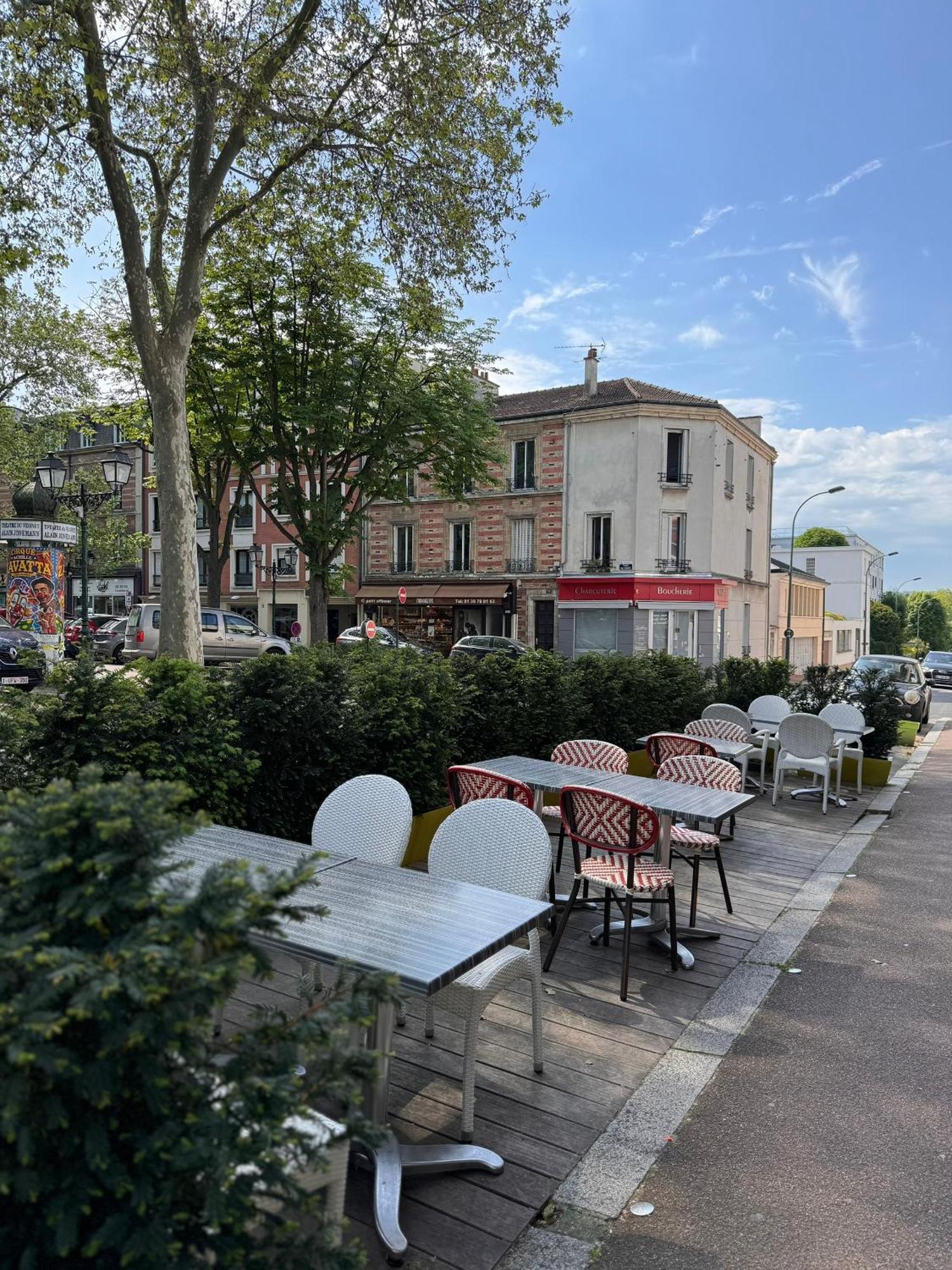 Hotel Paris Vesinet- Logis Hotel Restaurant Le Vésinet Eksteriør bilde